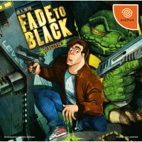 Fade To Black: Flashback Sega Dreamcast US box art